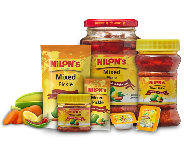 Nilon's Mixed Pickle Products PNG Transparent Background
