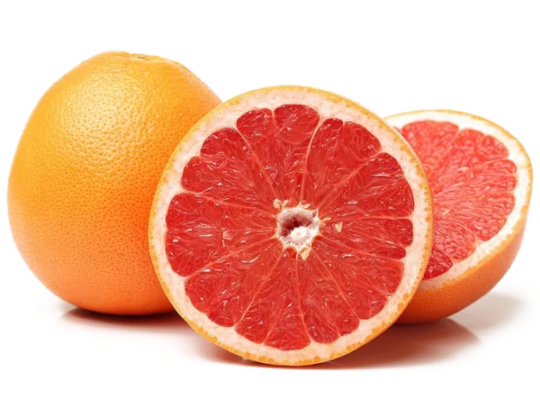 Fresh Pink Grapefruit Whole and Sliced PNG