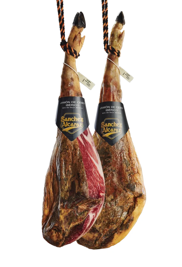 Hanging Iberian Ham PNG Transparent Background