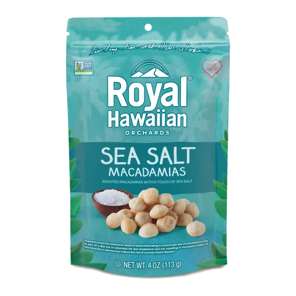 Royal Hawaiian Macadamia Nuts Bag PNG Transparent