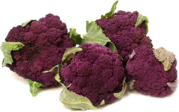 Purple Cauliflower PNG Transparent Background