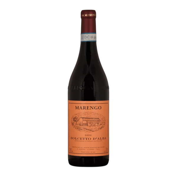 Marengo Dolcetto D'Alba Red Wine Bottle PNG