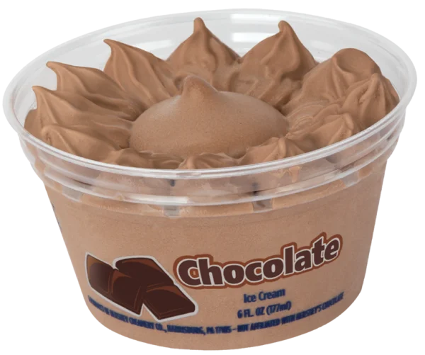 Chocolate Ice Cream Cup PNG Transparent Background