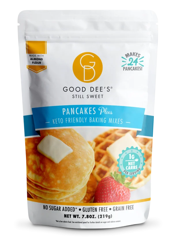 Good Dee's Pancakes Plus Keto Baking Mix Bag PNG