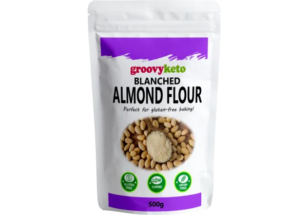 Groovy Keto Blanched Almond Flour Bag PNG