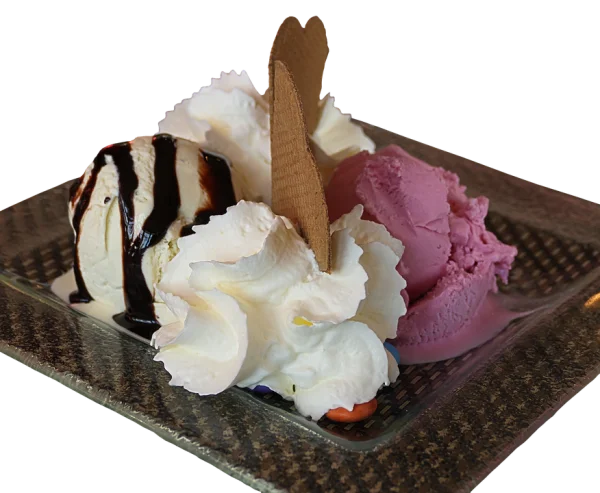 Delicious Ice Cream Sundae PNG Transparent Background