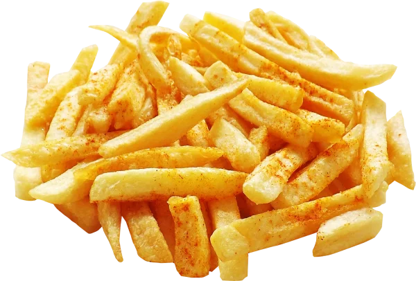 Spicy French Fries PNG Transparent Background
