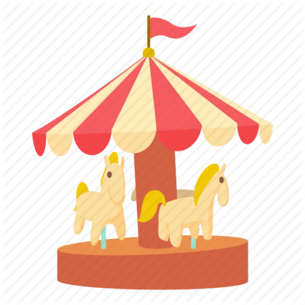 Carousel Ride PNG Transparent Background