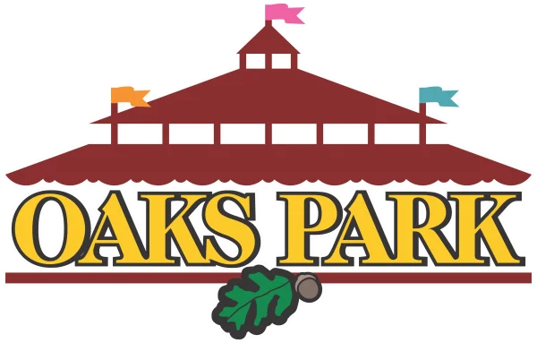 Oaks Park Logo PNG Transparent Background