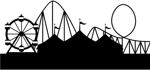 White Minimalist Geometric Elements PNG