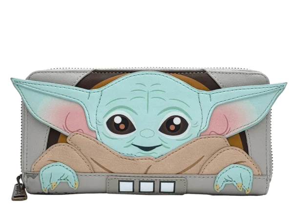 Grogu Baby Yoda Wallet PNG Transparent Background