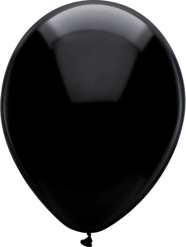 Black Balloon PNG Transparent Background