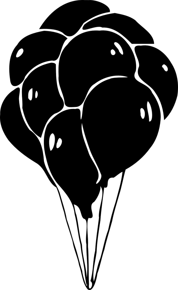 Solid Black Transparent Background