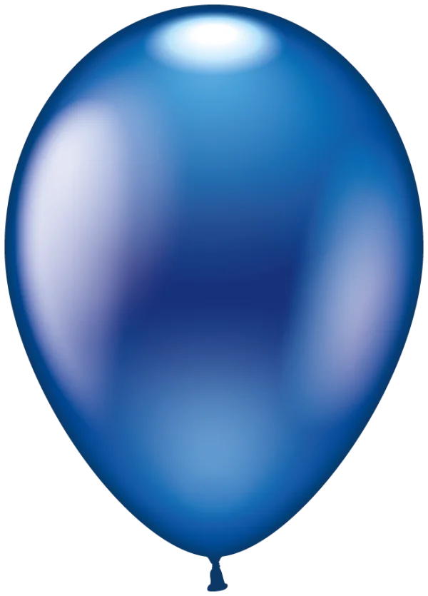 Blue Balloon PNG Transparent Background