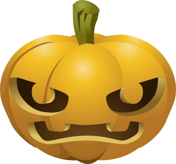 Halloween Jack-o'-Lantern Pumpkin PNG Transparent Background