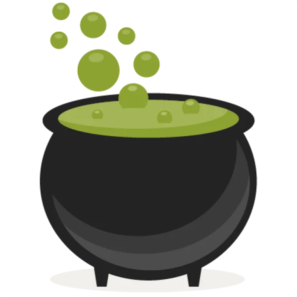Bubbling Cauldron PNG Transparent Background