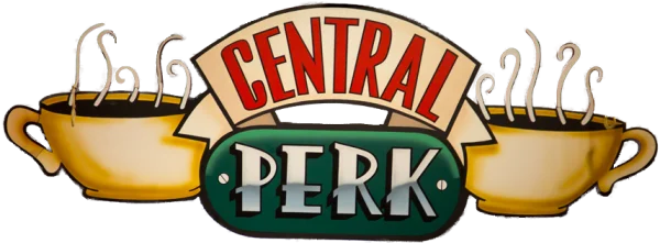 Central Perk Logo PNG Transparent Background