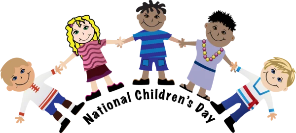 Diverse Happy Children Holding Hands PNG Transparent