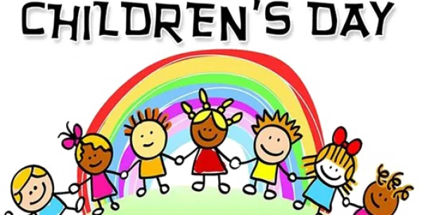 Children's Day Rainbow Kids PNG Transparent Background