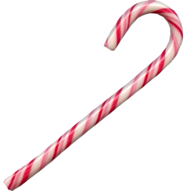 Candy Cane PNG Transparent Background