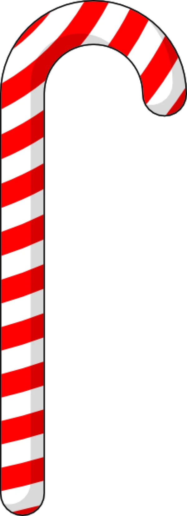Candy Cane PNG Transparent Background
