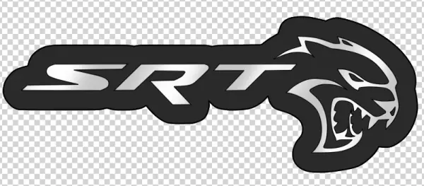 SRT Hellcat Logo Transparent PNG
