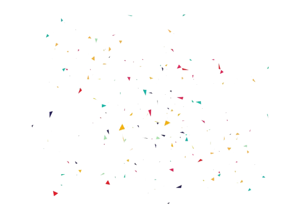 Colorful Confetti Burst Transparent PNG