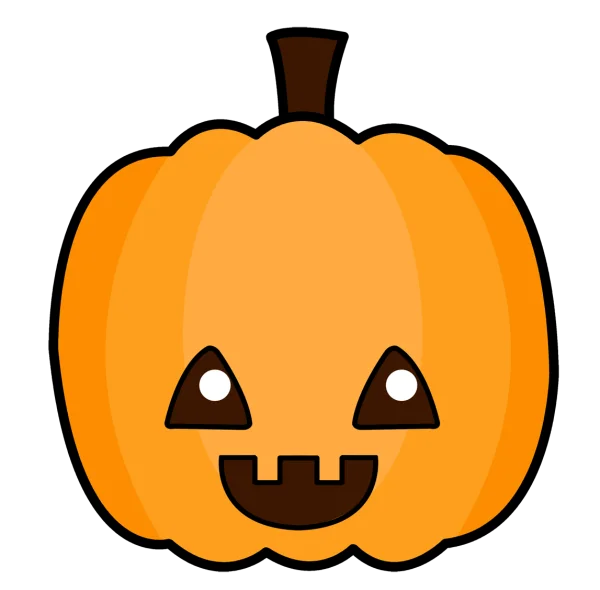 Happy Cartoon Halloween Pumpkin PNG