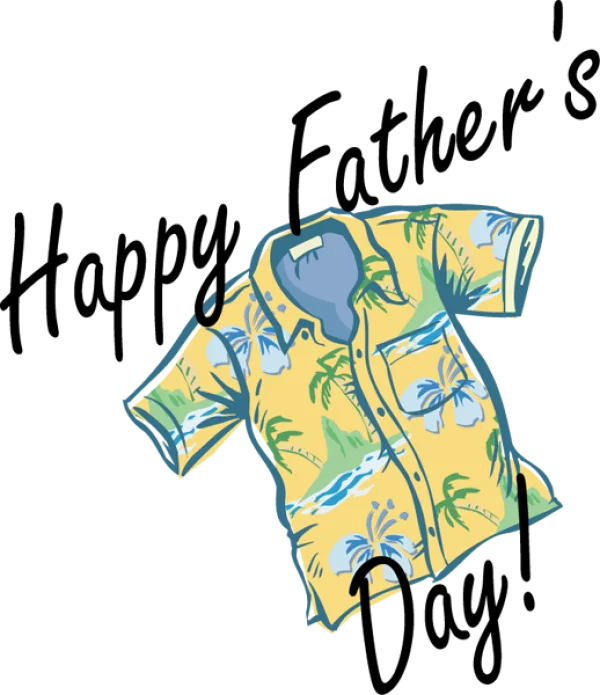 Hawaiian Shirt Tropical Pattern PNG