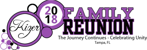 Family Reunion 2018 Graphic PNG Transparent