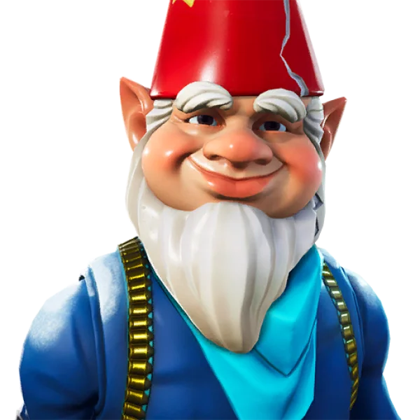 Happy Gnome Character PNG Transparent Background