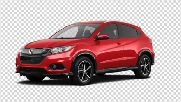 Red Honda HR-V PNG Transparent Background