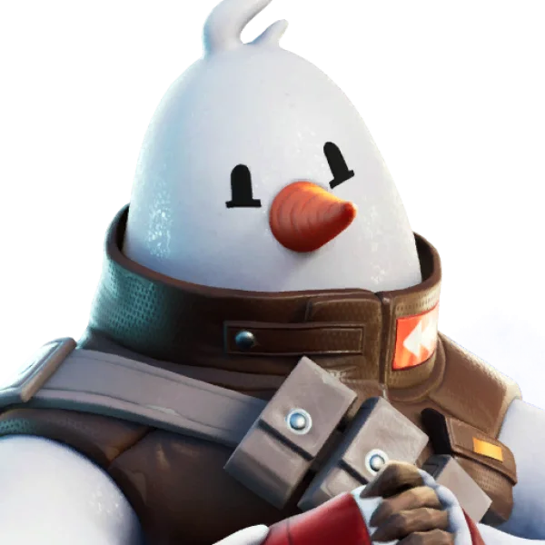 Snowman Character PNG Transparent Background