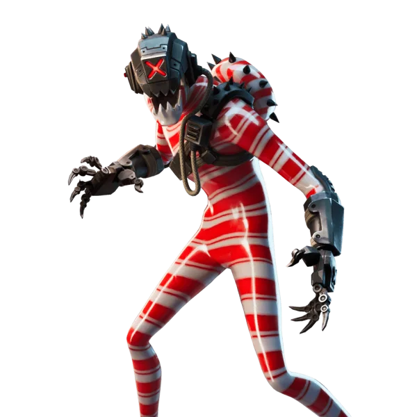 Fortnite Krampus Candy Cane Skin PNG Transparent