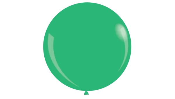 Teal Green Party Balloon PNG Transparent