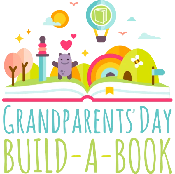 Grandparents Day Build-A-Book Story Landscape PNG