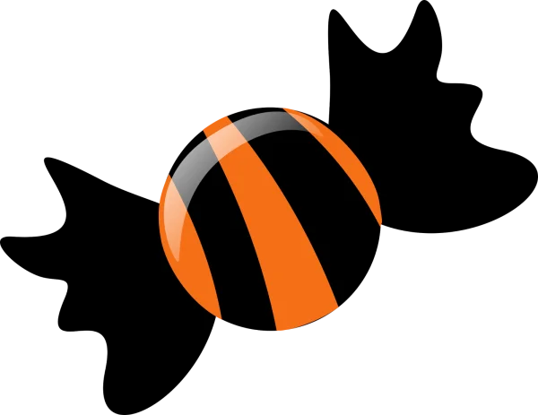 Abstract Orange Sphere Logo with Glossy Stripe