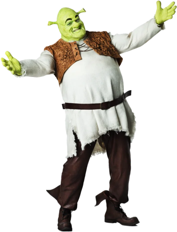 Shrek The Musical Character PNG Transparent Background