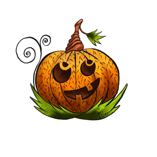 Happy Jack-o'-lantern PNG Transparent Background