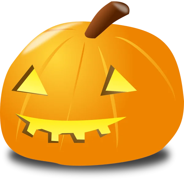 Halloween Jack-o'-lantern Pumpkin PNG Transparent Background