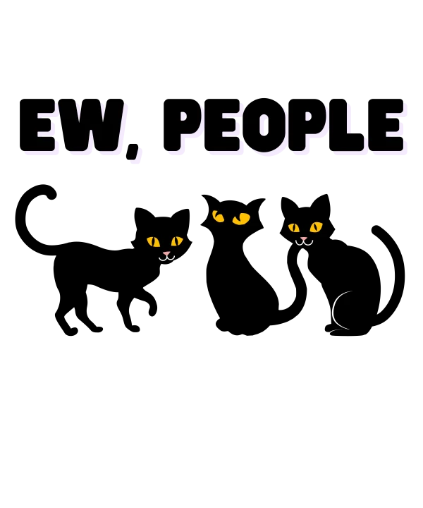Ew People Sarcastic Cat Eyes PNG Transparent Background