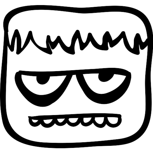 Pure Black Transparent Background PNG