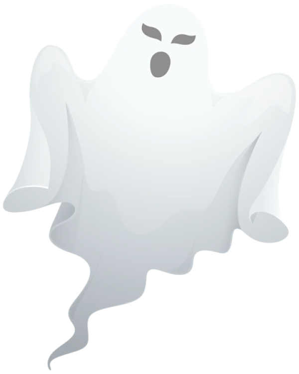 Friendly Ghost PNG Transparent Background