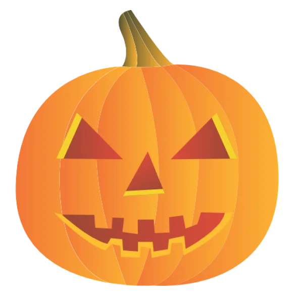 Halloween Jack-o-Lantern PNG Transparent Background