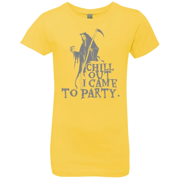 Grim Reaper Party T-Shirt PNG Transparent Background