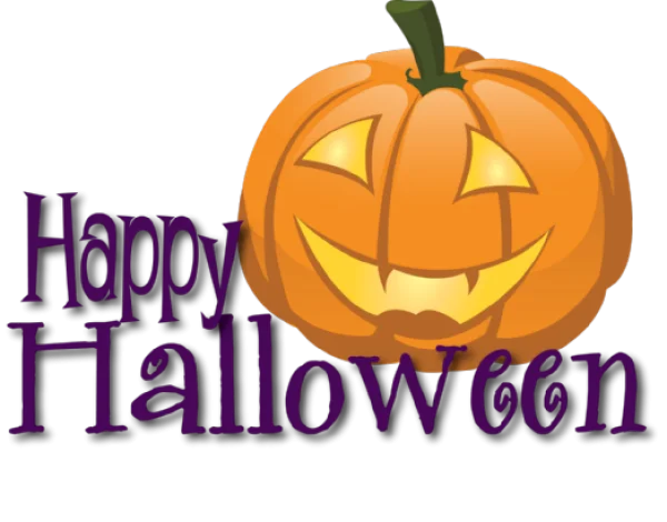 Happy Halloween Jack-o-Lantern PNG