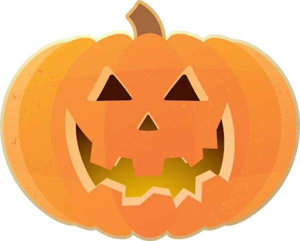 Jack-o-Lantern Pumpkin PNG Transparent Background