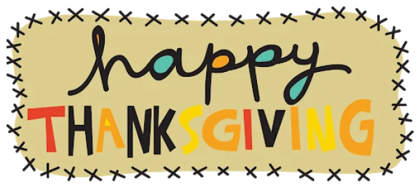 Happy Thanksgiving Graphic PNG Transparent Background