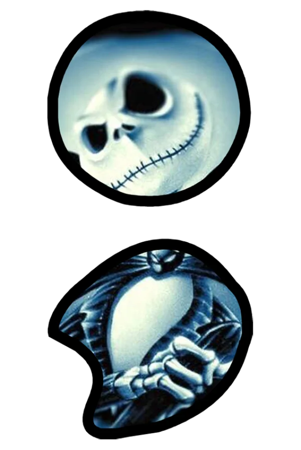 Jack Skellington Character Cutout PNG