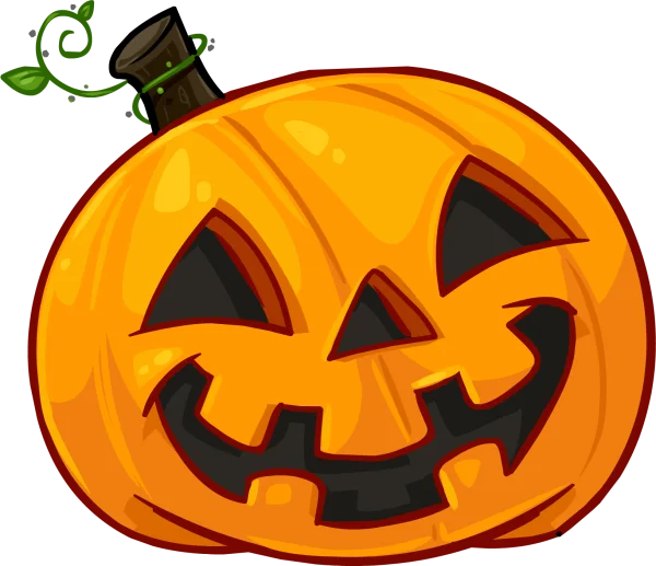 Friendly Jack-o'-Lantern PNG Transparent